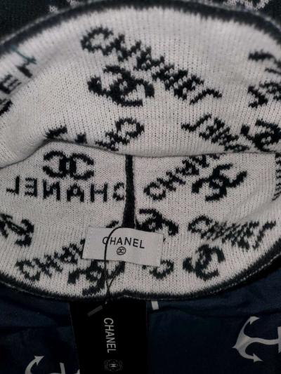 Chanel logo print hat - Thumbnail 2