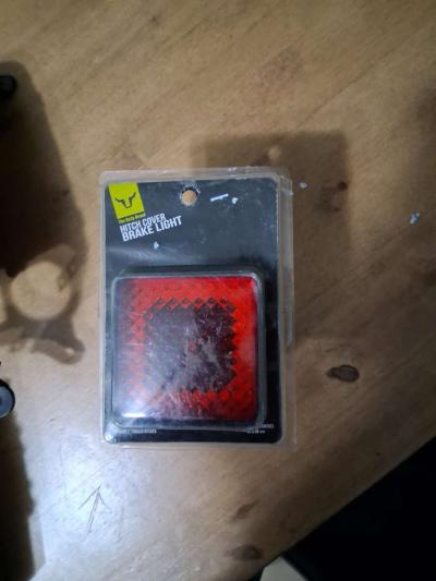 bully brand tow hitch break light insert