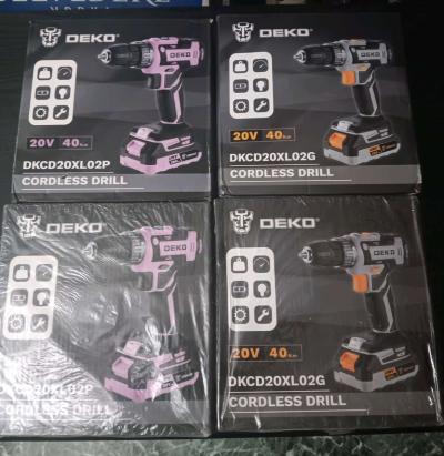 20V DEKO CORDLESS DRILL SET - Thumbnail 2