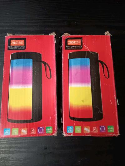 ZQS SMALL BLUETOOTH LED SPEAKERS - Thumbnail 2