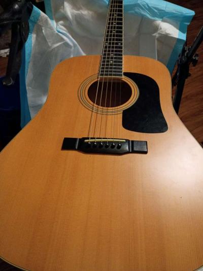 classic Washburn D series guitar - Thumbnail 3