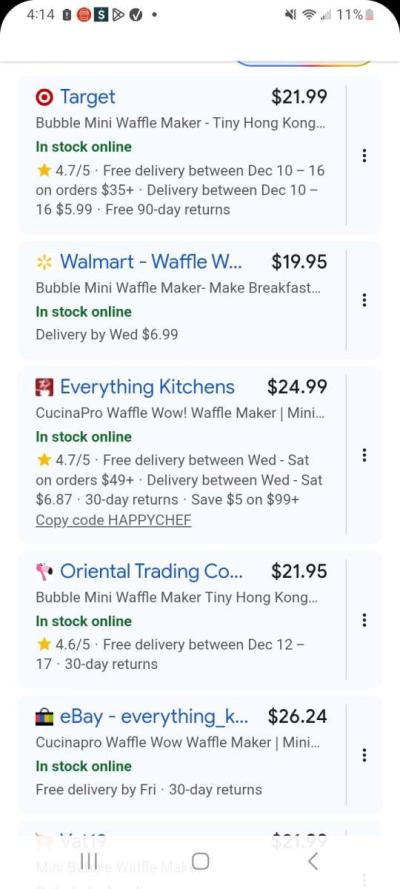 Mini waffle maker - Thumbnail 6