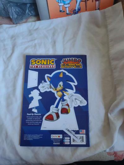 Sonic and Hedgehog activity and coloring book - Thumbnail 6