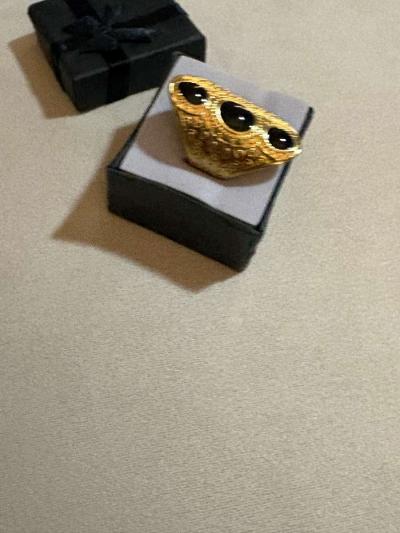 anillo oro laminado size 7 stainless steel - Thumbnail 3