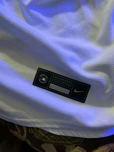 Mens White XL Nike 55 Hayzo Braves Jersey - Thumbnail 3