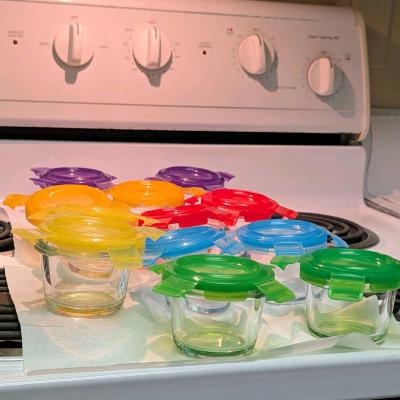 Nutrichef Glass Food Storage Containers - Thumbnail 2