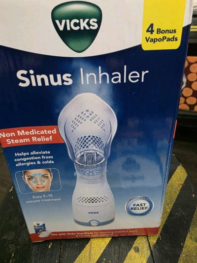 Vicks Sinus Inhaler with 4 boxes of Vapor Pads - Thumbnail 2