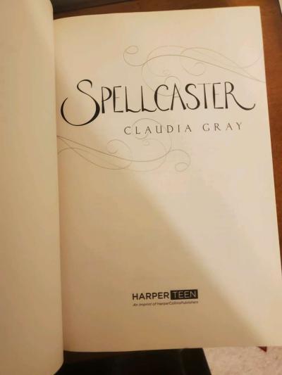 Spellcaster by Claudia Gray Hardcover - Thumbnail 4