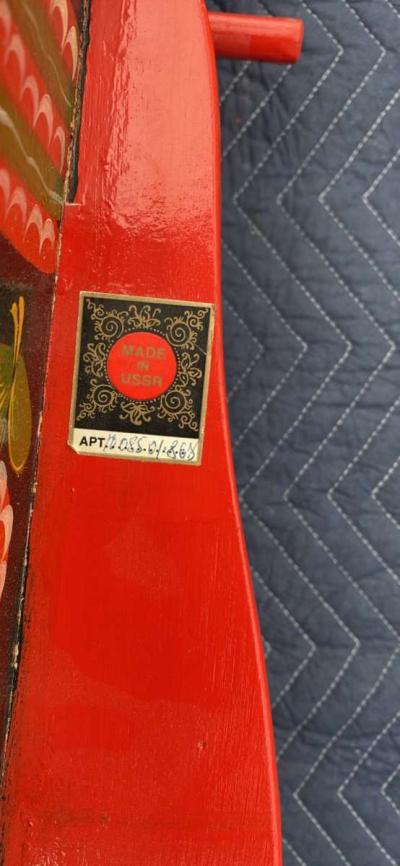 toddler wooden rocking horse - Thumbnail 4