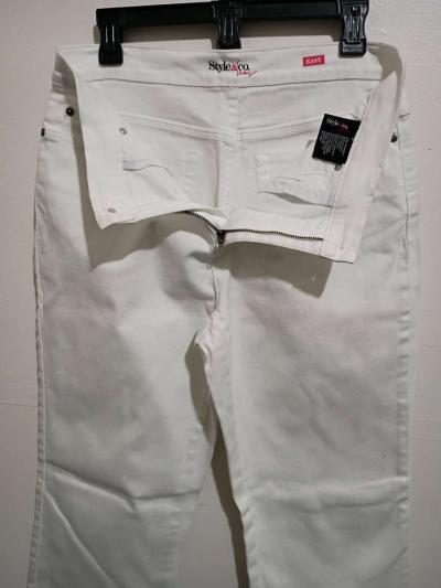 womens trousers white size 12 - Thumbnail 4