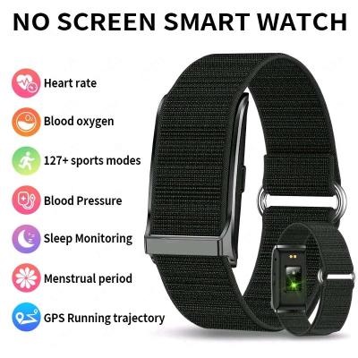 Screenless Fitness Tracker Wristband with Qtrack App - Thumbnail 2