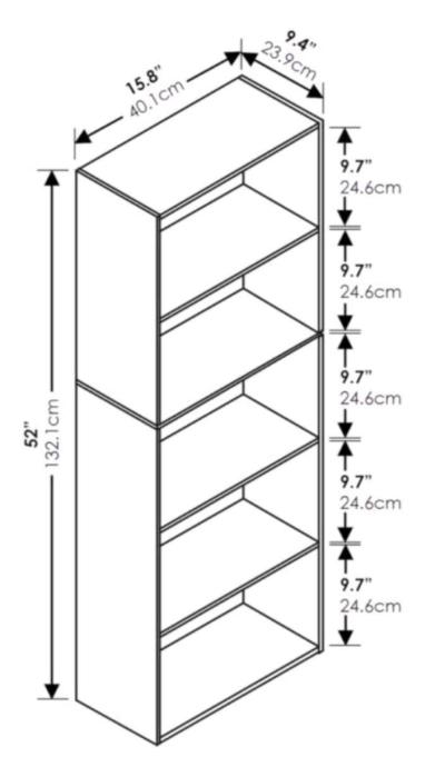 set of 8 Bookshelves - Thumbnail 2