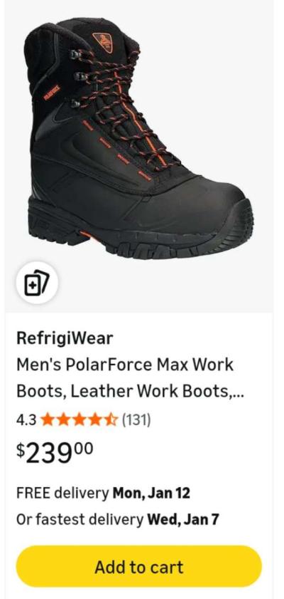 Mens PolarForce Work Boots - Thumbnail 6