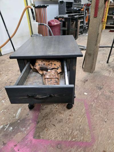 end table with RFD drawer lock - Thumbnail 5