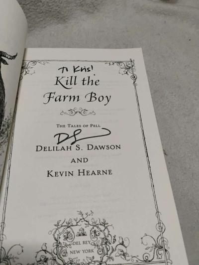 Kill the Farm Boy Signed by author - Thumbnail 2
