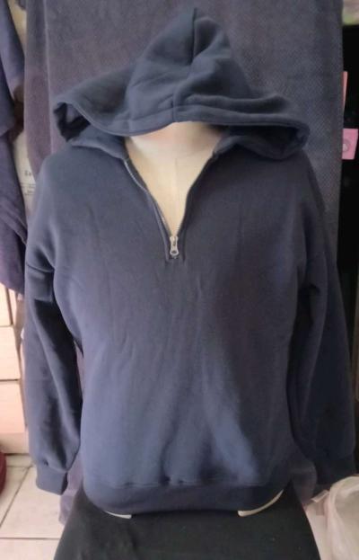 Navy Blue Quarter Zip Hoodie Size M - Los Angeles, California