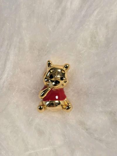 PANDORA 14k Gold Disney Winnie the Pooh Bear Charm for Pando - Austin, Texas