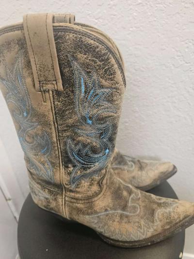 Corral Womens R1963 Distressed Cowboy Boots - Thumbnail 2