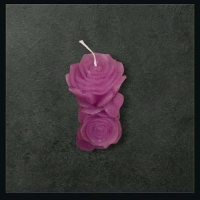 Purple Rose Candle Set - Thumbnail 2