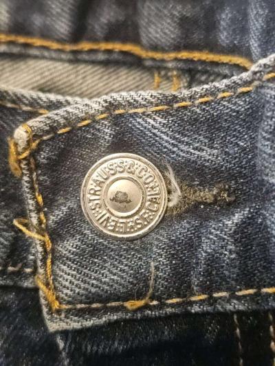 Levis 505 Mens Denim Jeans - Thumbnail 3