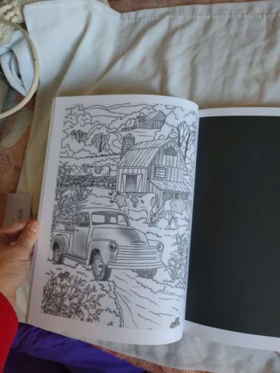 Country Summertime coloring book - Thumbnail 3