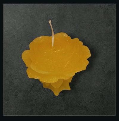 3 Yellow Rose Candle Set - Thumbnail 2