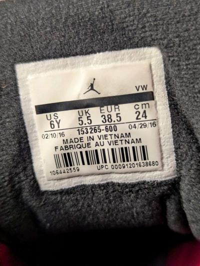 Boys Air Jordan 12 Retro Sneakers - Thumbnail 5