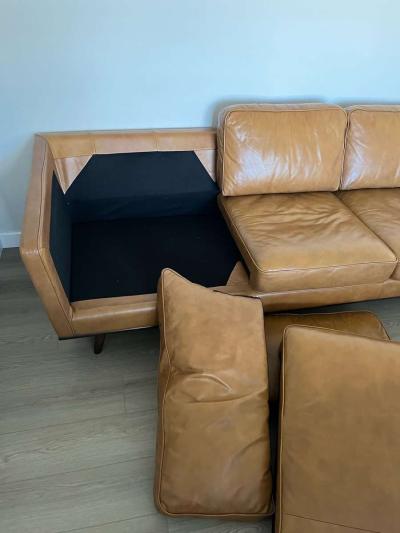 Leather sofa - Thumbnail 3