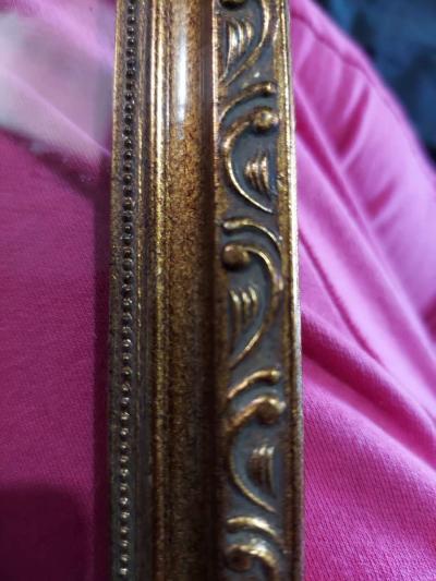 Antique Ornate Baroq Wood Frame w1900sHarrison Fischer Print - Thumbnail 5