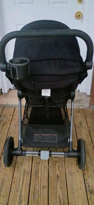 2023 MaxiCosi Gia XP Luxe 3Wheel Stroller  Black - Thumbnail 3