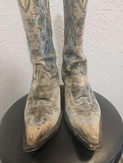 Corral Womens R1963 Distressed Cowboy Boots - Thumbnail 3