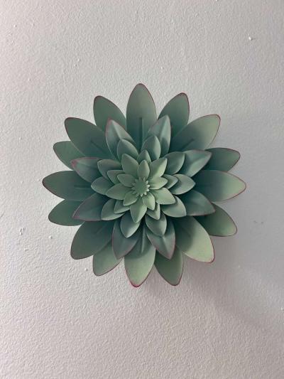 decor floral ceramic and glass materials