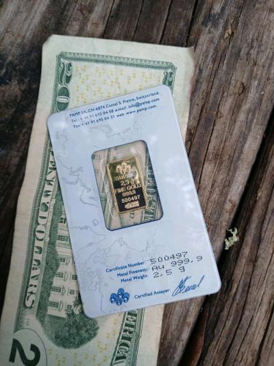 Pamp Suisse Gold Bar - Thumbnail 2