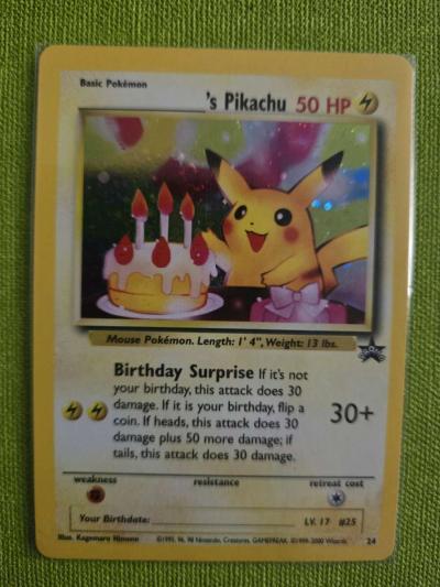 birthday pikachu - Yelm, Washington