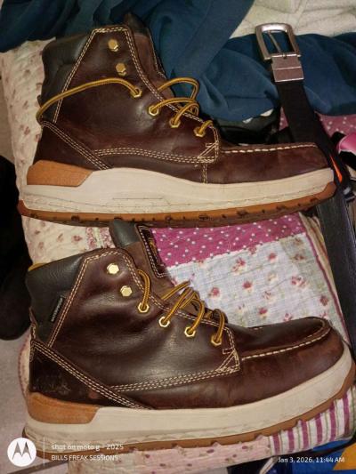 CATERPILLAR WORK BOOTS BRAND NEW WORN ONCE - Thumbnail 3