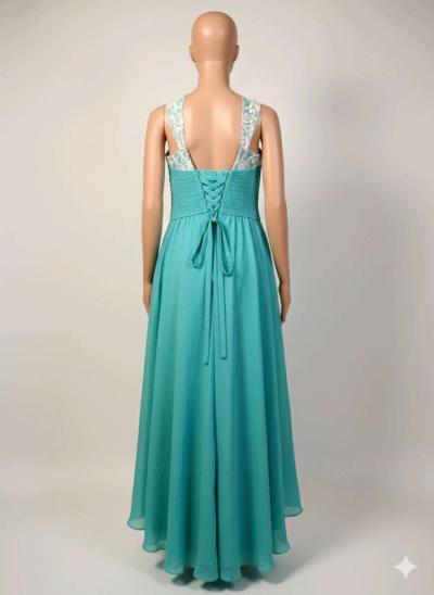 Stunning Tiffany Blue HighLow Gown  Brand New - Thumbnail 2
