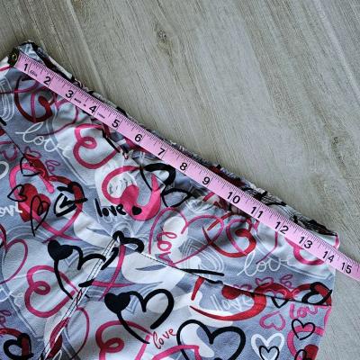 Valentines Day Leggings Plus Size Hearts Buttery Soft - Thumbnail 3