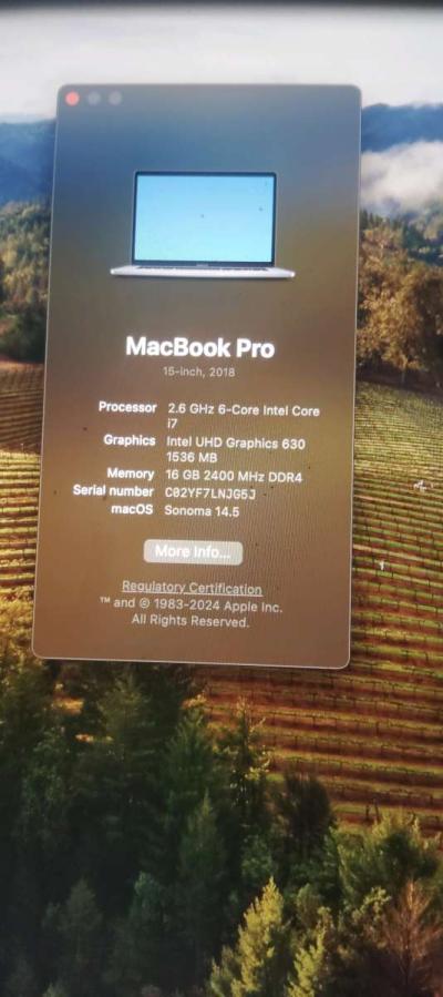 Mac book pro with touch screen - Thumbnail 3