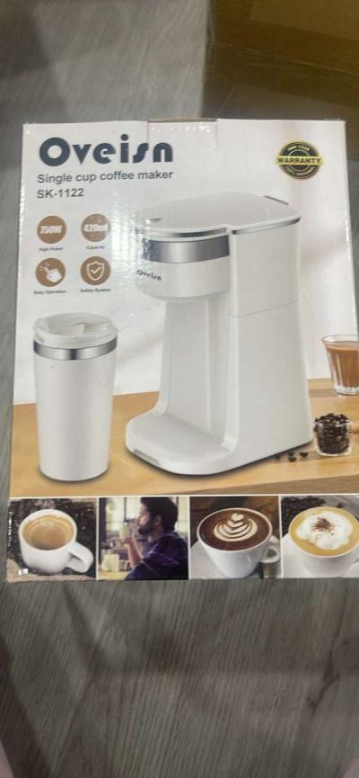 Coffee maker single serve with white - Thumbnail 2