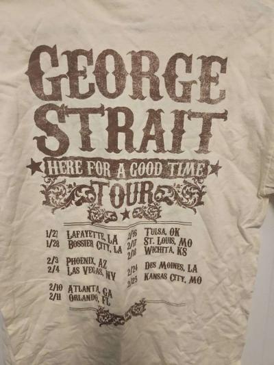 VTG George Strait Concert Tour Tshirt - Thumbnail 4