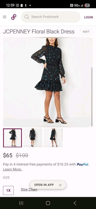 JCPenneys formal dress - Thumbnail 5