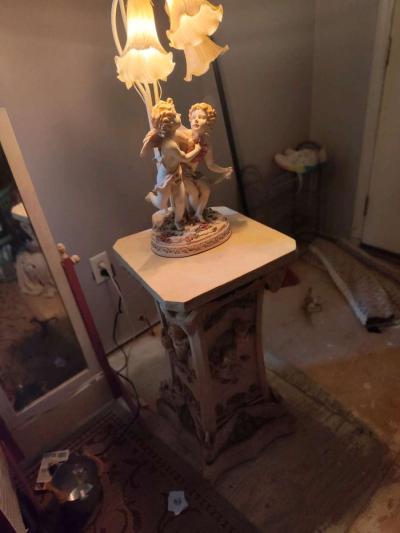 Angel Lamp with stand - Thumbnail 4