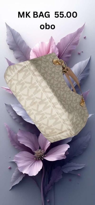 Mk bag beige cream - Thumbnail 4