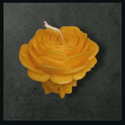 Yellow Rose Candle Set - Thumbnail 3