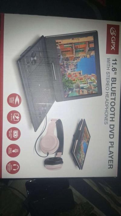 GPX Portable Bluetooth DVD Player - Thumbnail 4