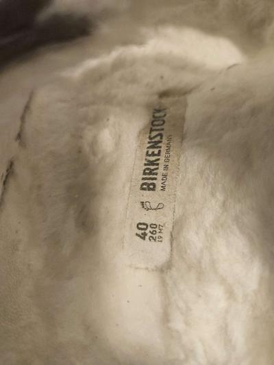 Birkenstock Arizona Fur Shearling Sandals - Thumbnail 4