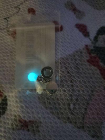 Glowinthedark Lightbulb Double Dangle Charm for Pandora brac - Thumbnail 4