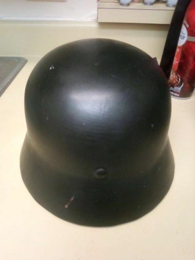 world war II German heare helmet - Thumbnail 4