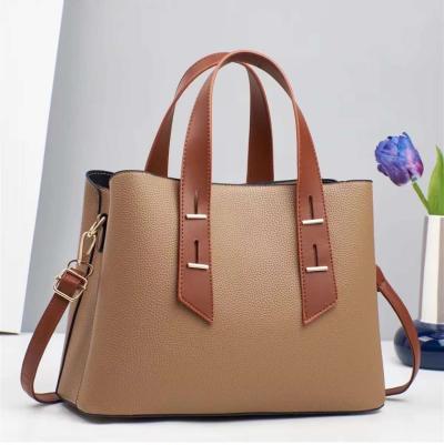 Womens Structured Tote Handbag  MultiColor Options Available - Thumbnail 4