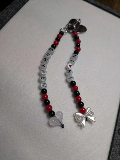 Handmade Enhypen inspired cell phone charm NiKi Ver - Thumbnail 3